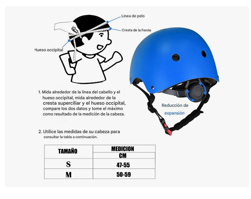 SET DE PROTECCIONES + CASCO NIÑOS TALLA M ROSADO - 2
