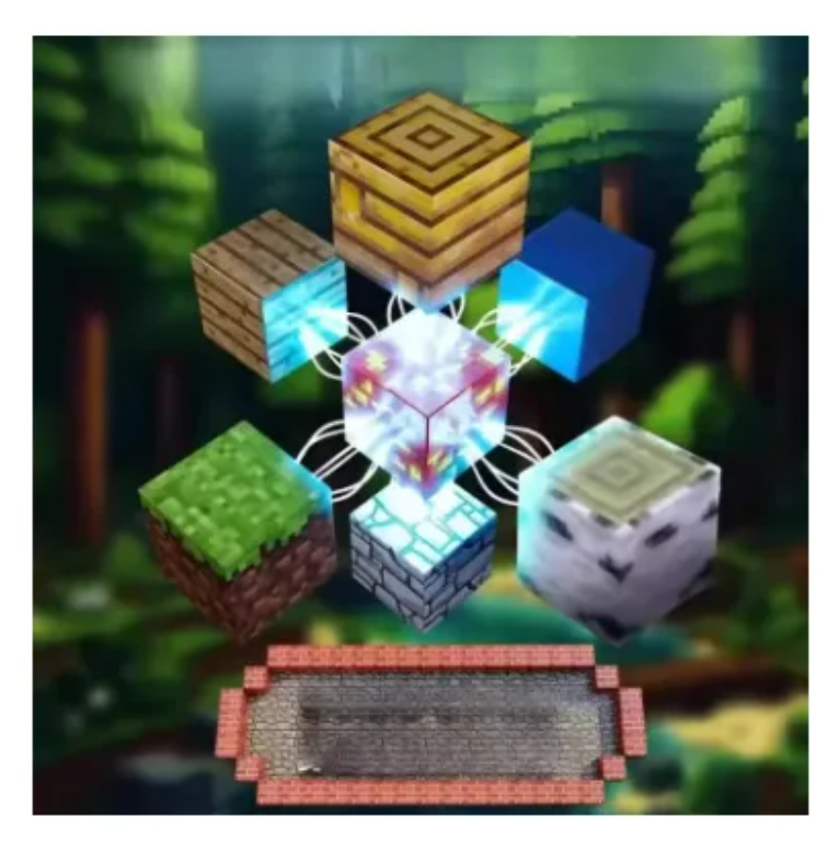 BLOQUES MAGNETICOS CUBOS COMERCIAL MYL 120 UNIDADES Minecraft - 4