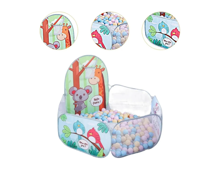 CORRAL PARA BEBES + 20 PELOTAS - 3