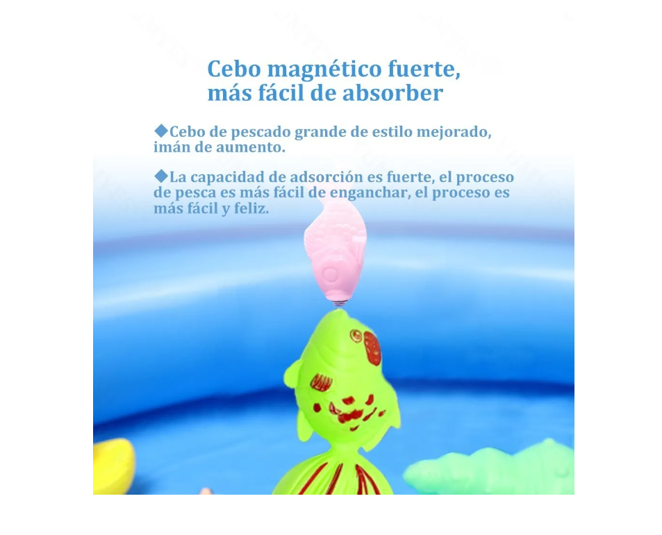 SET PESCA MILAGROSA MAGNE TICA 40 PIEZAS - 2