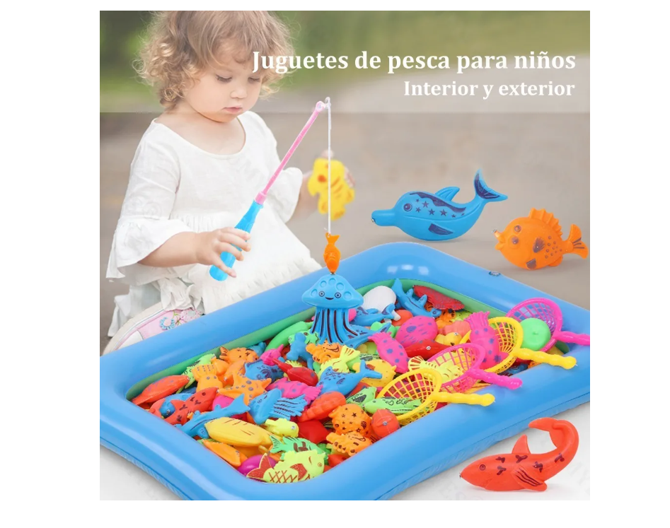 SET PESCA MILAGROSA MAGNE TICA 40 PIEZAS - 5