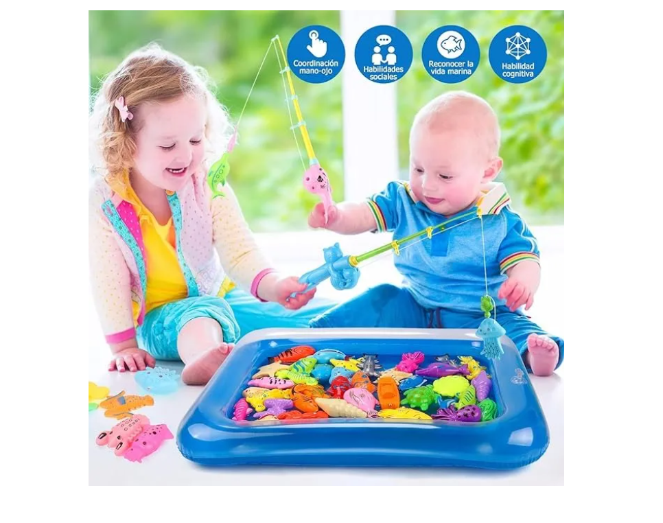 SET PESCA MILAGROSA MAGNE TICA 40 PIEZAS - 6