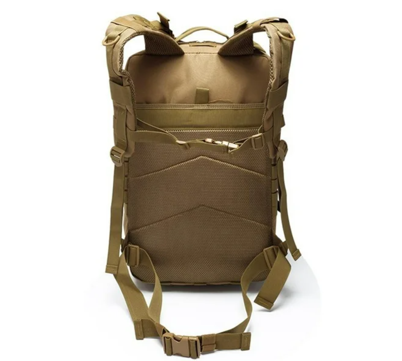 MOCHILA TACTICA 45 LITROS OUTDOOR COLOR VERDE MILITAR - 3