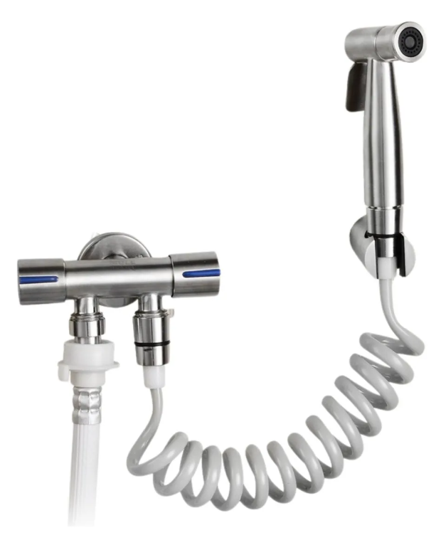 KIT DUCHA BIDET ARABE WC INODORO ACERO INOXIDABLE (0) - 1