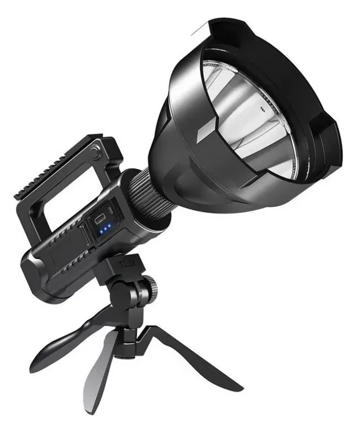 LINTERNA LED ALTA POTENCIA RECARGABLE 600 METROS - 1
