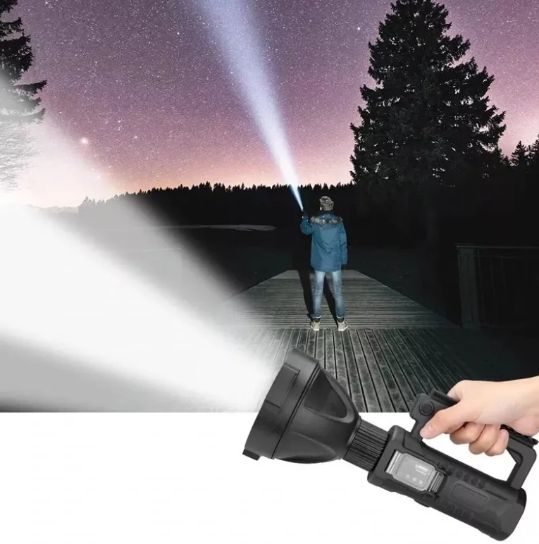 LINTERNA LED ALTA POTENCIA RECARGABLE 600 METROS - 7