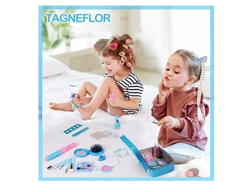 JUGUETES DE MAQUILLAJE PARA NIÑAS 32 PIEZAS - 3