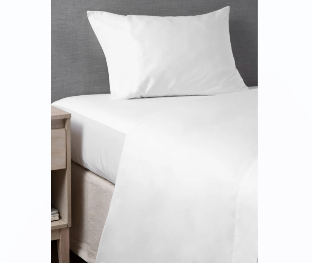 SABANAS 1.5 PLAZAS 200 HILOS BLANCAS + 1 FUNDAS - 1