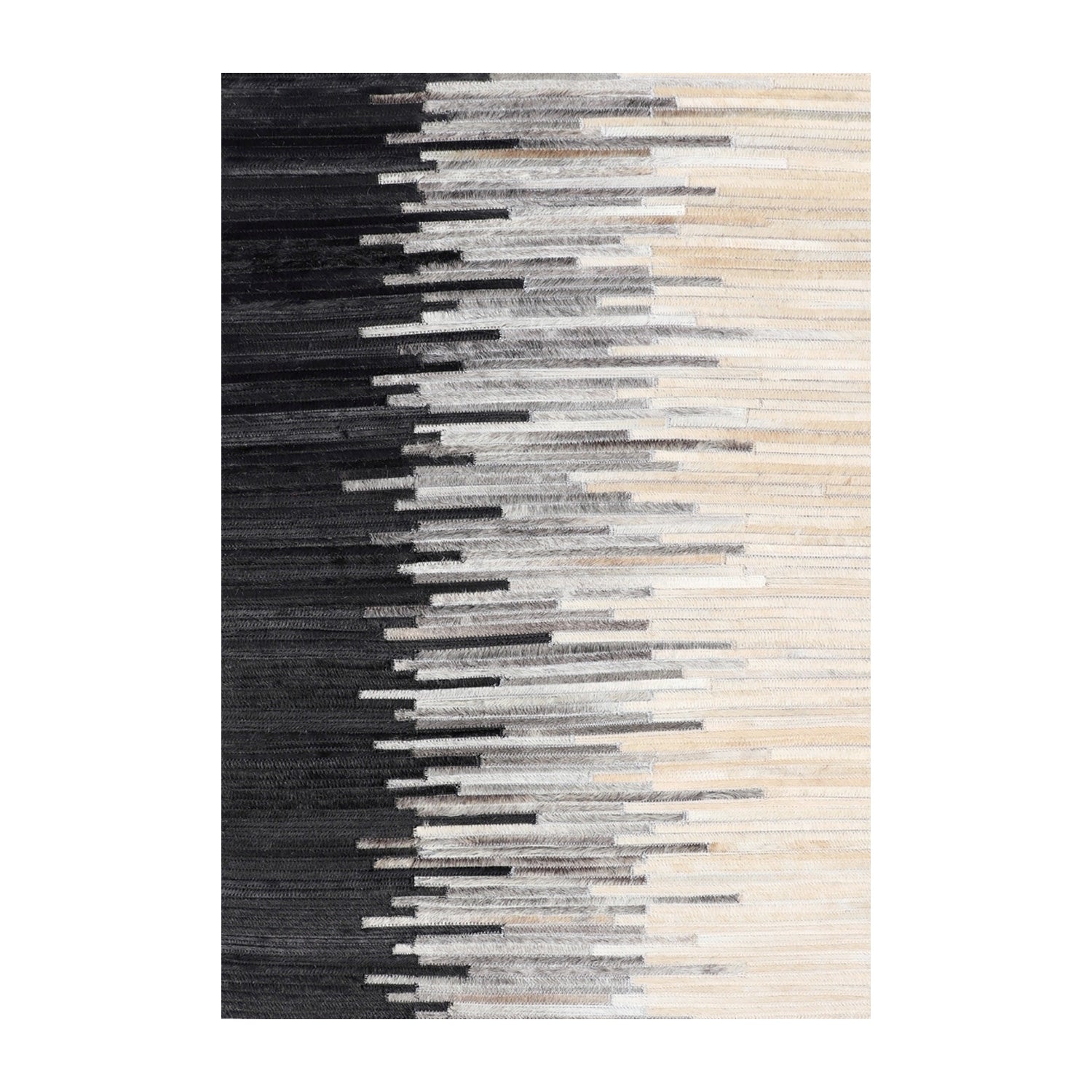 ALFOMBRA DIB LEATHER PATCH DESING CUERO DESIGN 111 IV GR 190 X 290 CM - 1