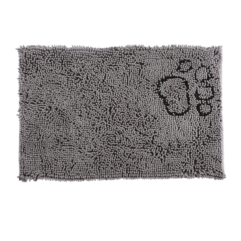 LIMPIAPIES DIB ANIMAL MAT PISO MICROFIBRA GRIS 50 X 80 CM - 1