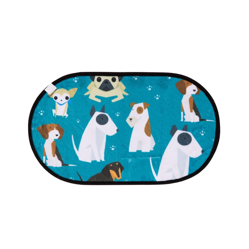 LIMPIAPIES DIB PETS DESIGN CONTEMPORÁNEA MODERNA AZUL 35 X 60 CM - 2