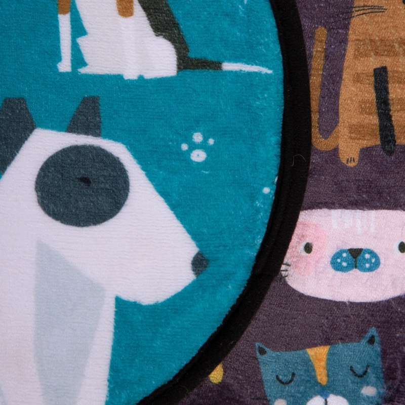 LIMPIAPIES DIB PETS DESIGN CONTEMPORÁNEA MODERNA AZUL 35 X 60 CM - 4