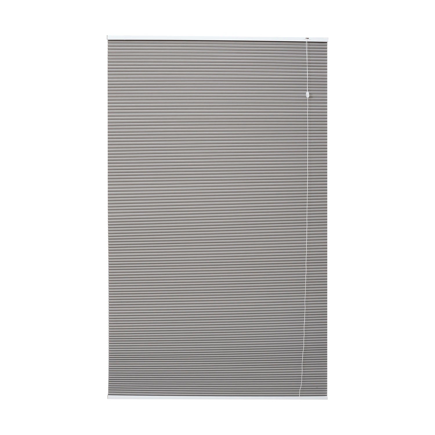 CORTINA PERSIANA PLISADA B.OUT 90X170 GRIS - 1