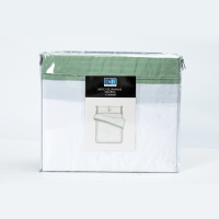 SÁBANAS DIB GUARDA 1.5 PLAZAS MICROFIBRA VERDE LISO - 6