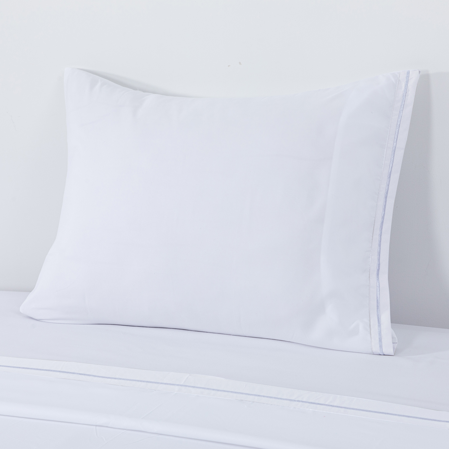 SÁBANAS DIB GUARDA 1.5 PLAZAS MICROFIBRA BLANCA LISO - 4