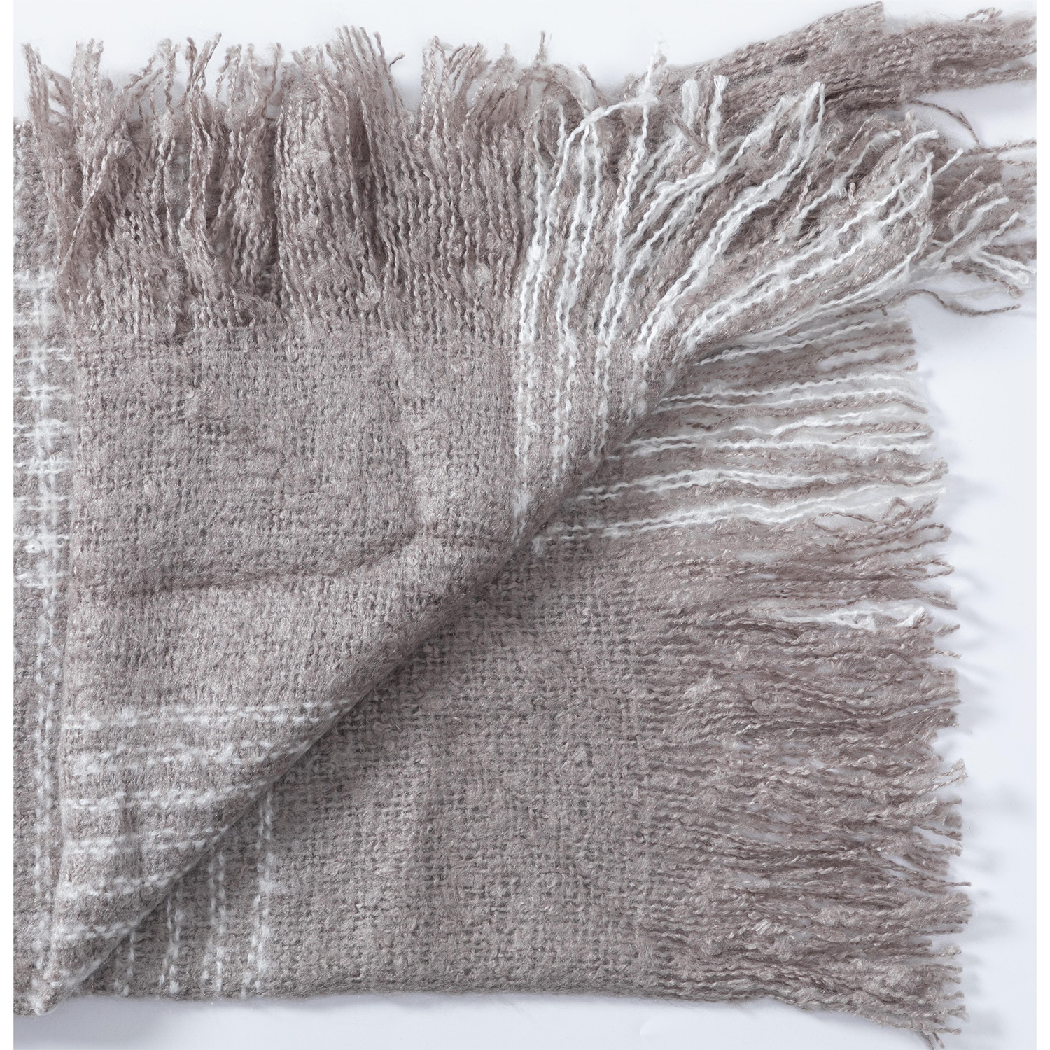 MANTA DIB VALENCIA 150 X 125 CM GRIS - 5
