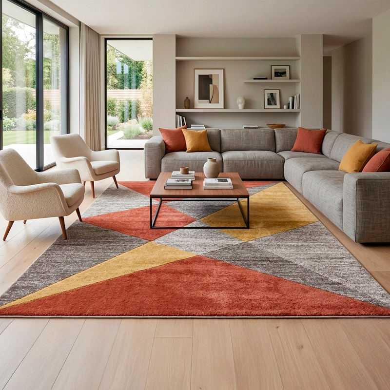 ALFOMBRA ORLEANS 190X290 E0901 TERRA GOLD - 1