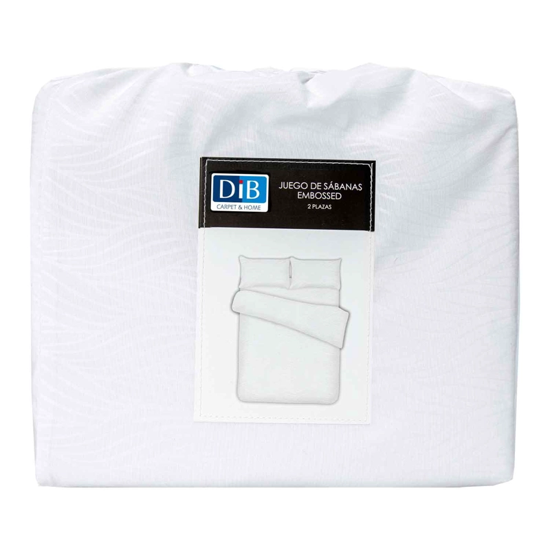 SABANAS MICROFIBRA 2 PLAZAS ORGANIC BLANCO - 4