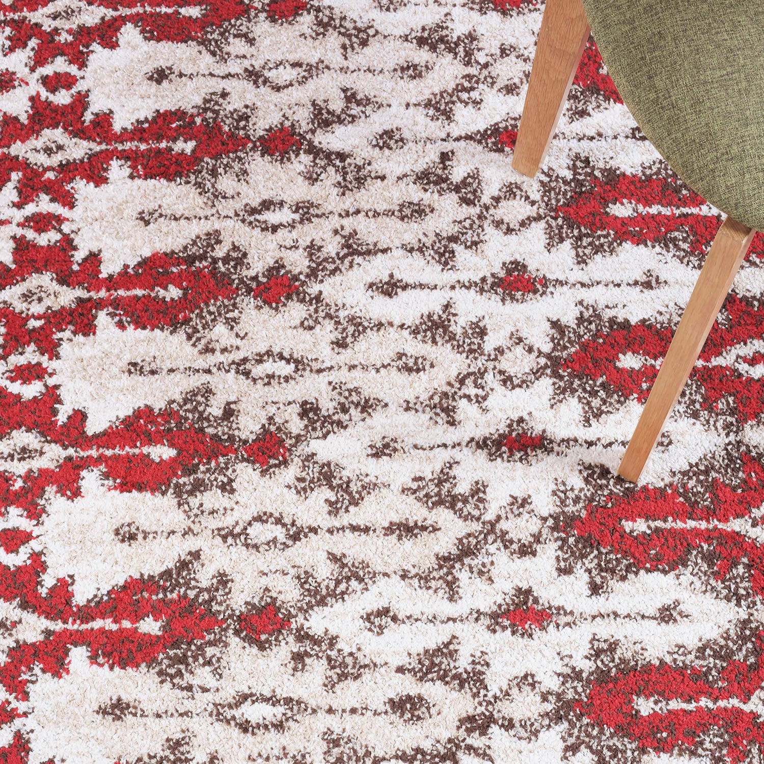 ALFOMBRA HANDWOVEN WOOL LINES 190X290 GRIS - 5