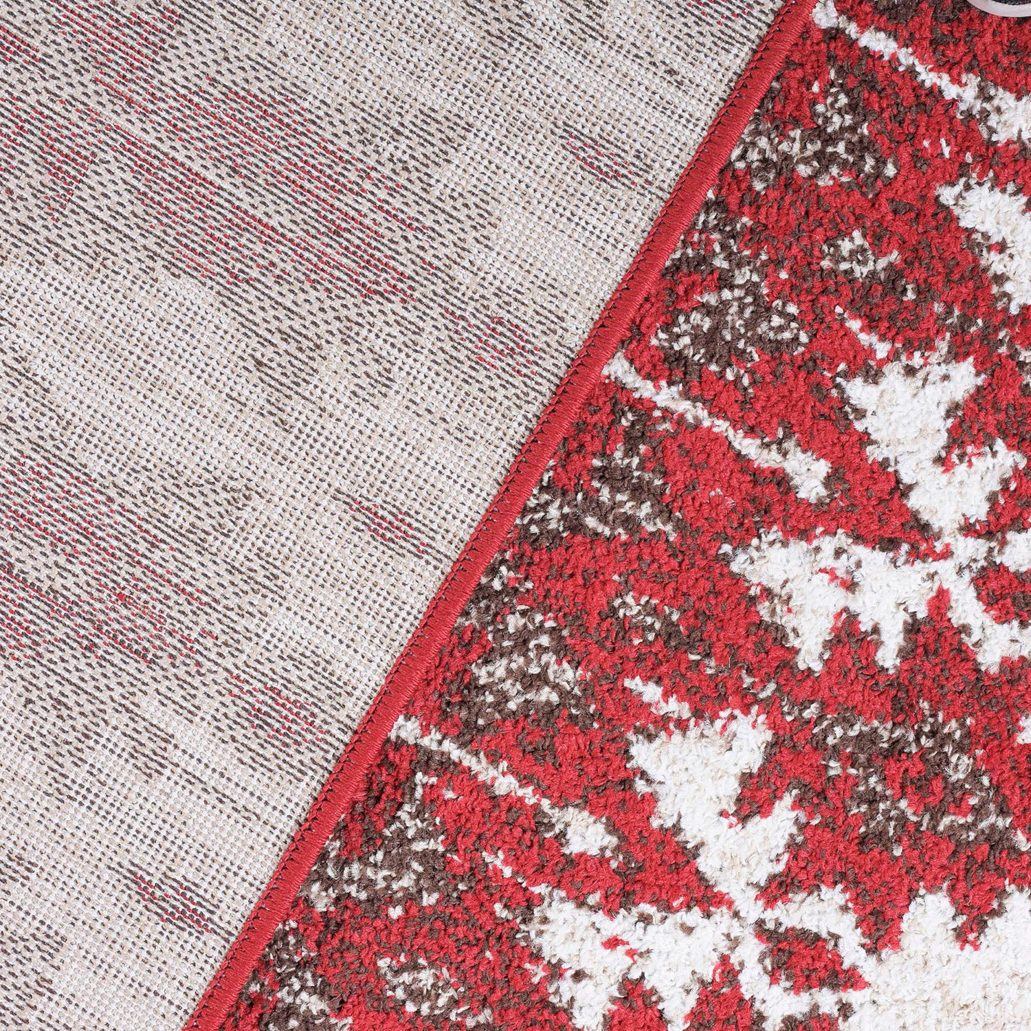 ALFOMBRA HANDWOVEN WOOL LINES 190X290 GRIS - 6
