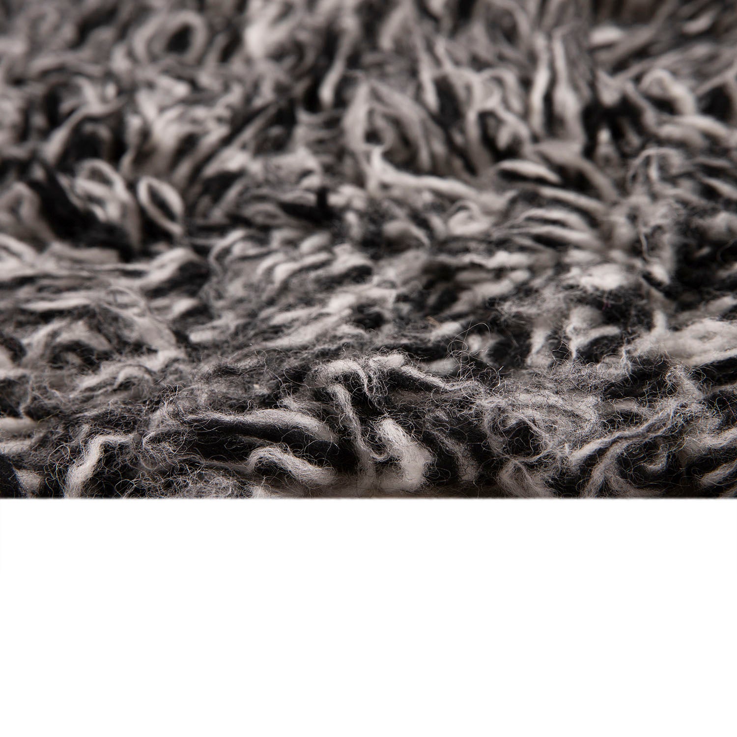 ALFOMBRA FLOKATI 200X300 NEGRO - 4