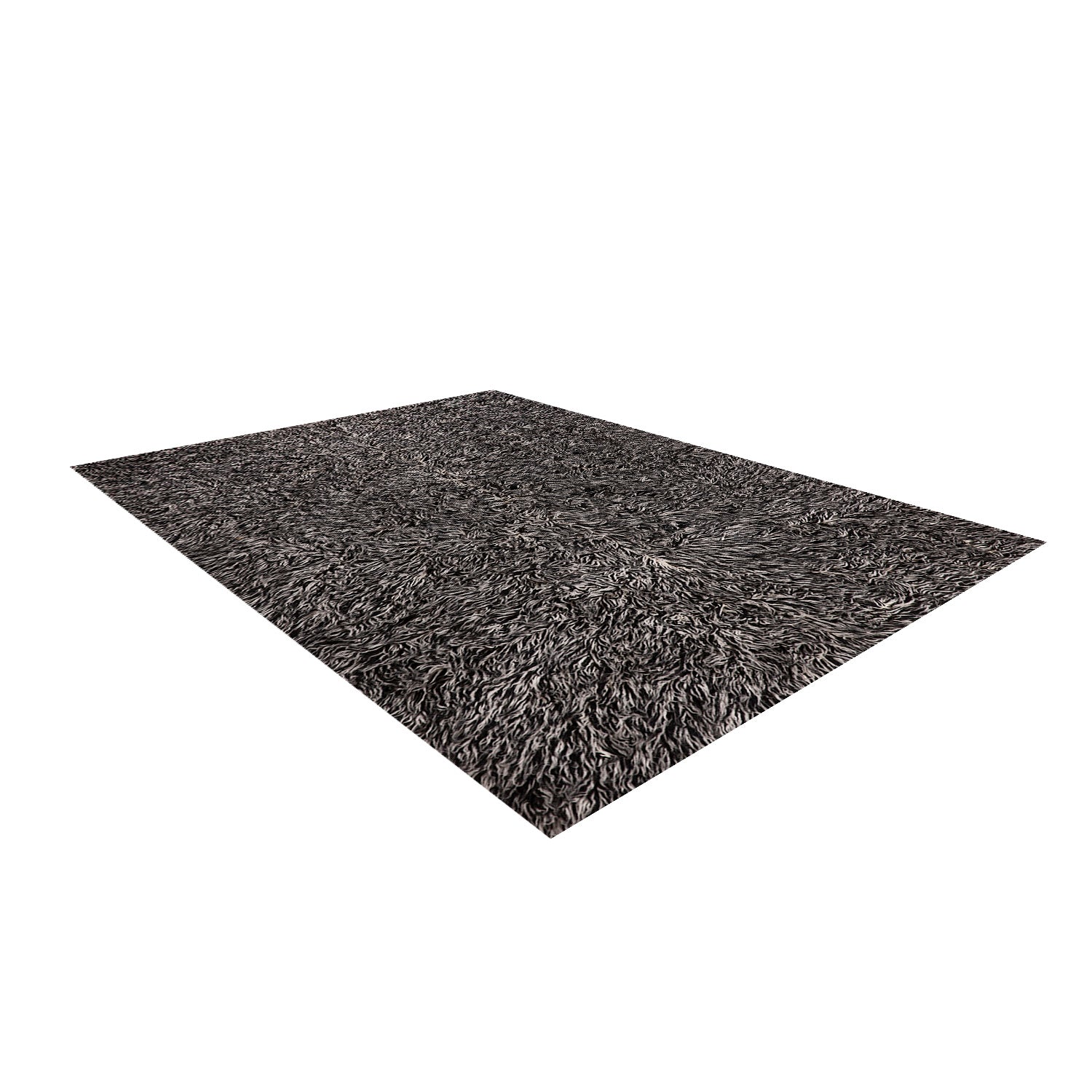 ALFOMBRA FLOKATI 200X300 NEGRO - 5