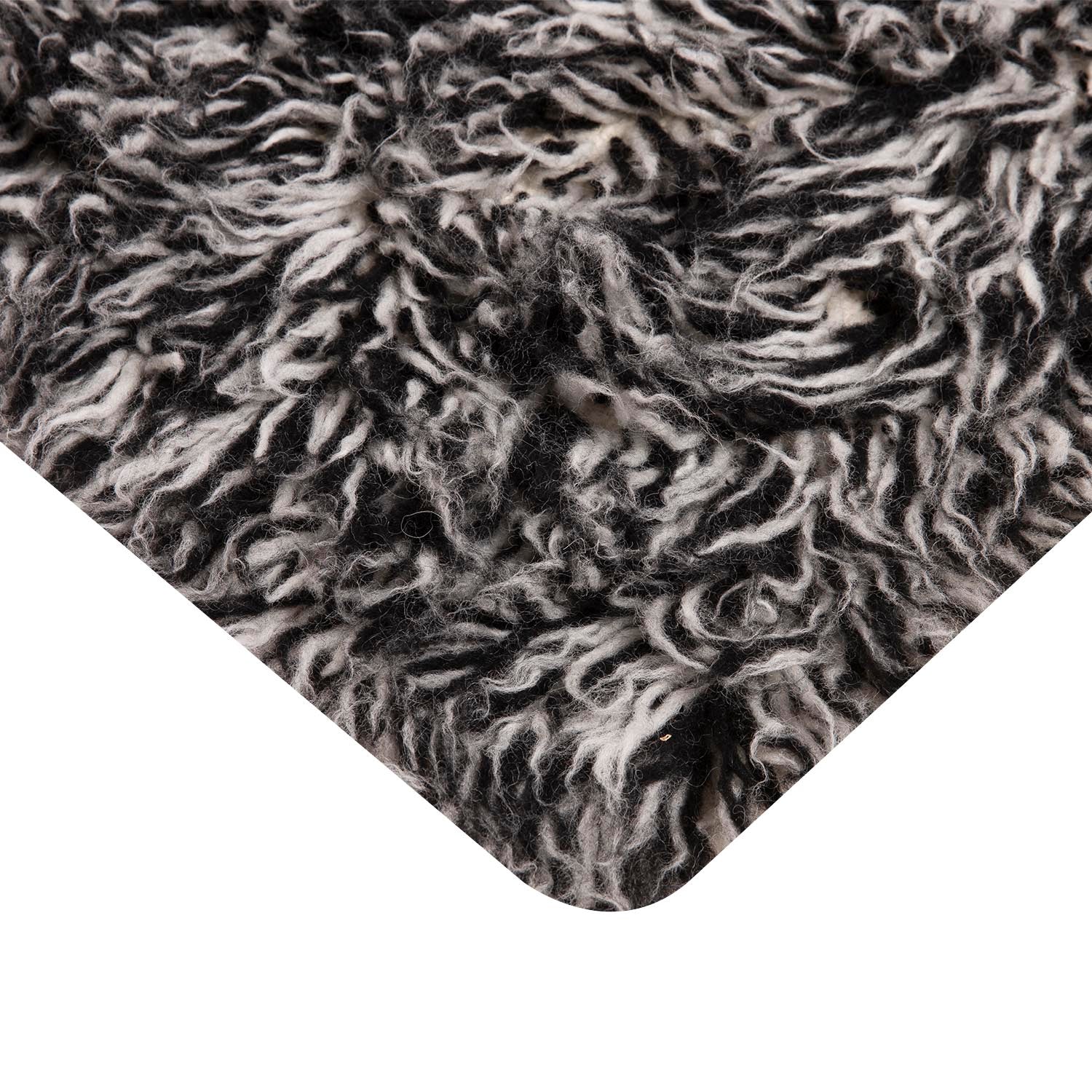 ALFOMBRA FLOKATI 200X300 NEGRO - 6