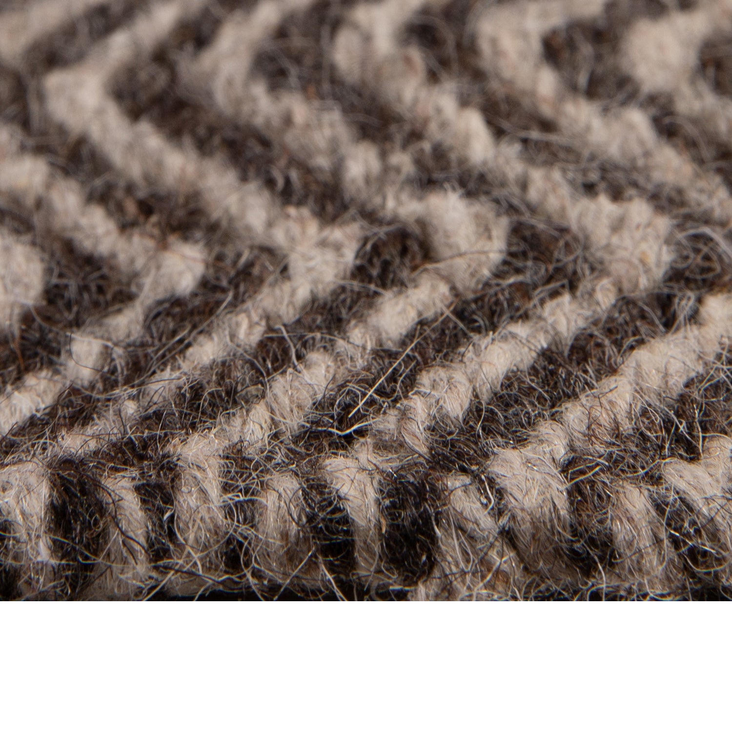 ALFOMBRA HANDWOVEN WOOL TRIBAL 240X340 CAFE - 3