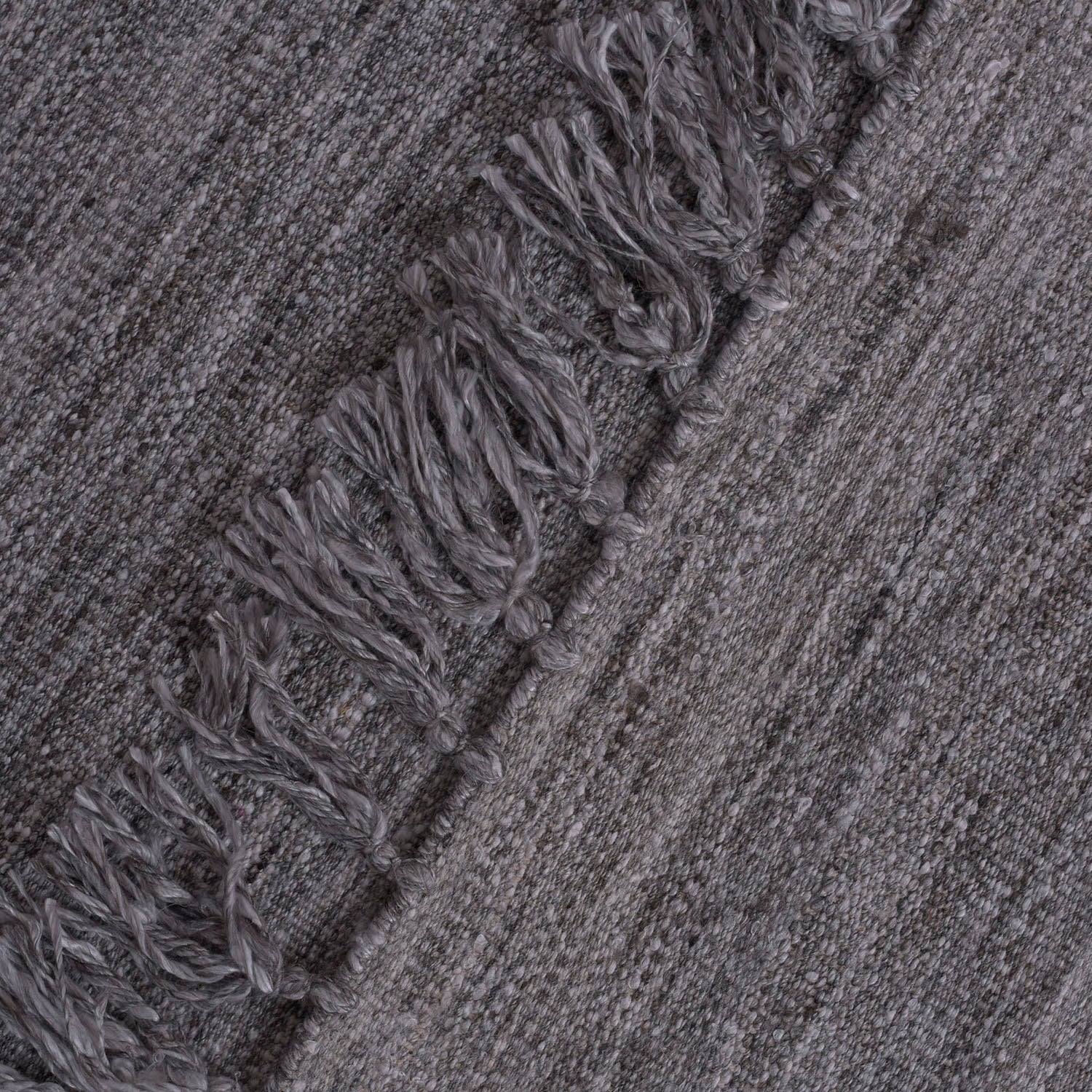ALFOMBRA HANDWOVEN TRAVERTINE 160X230 GRIS 181203 - 4