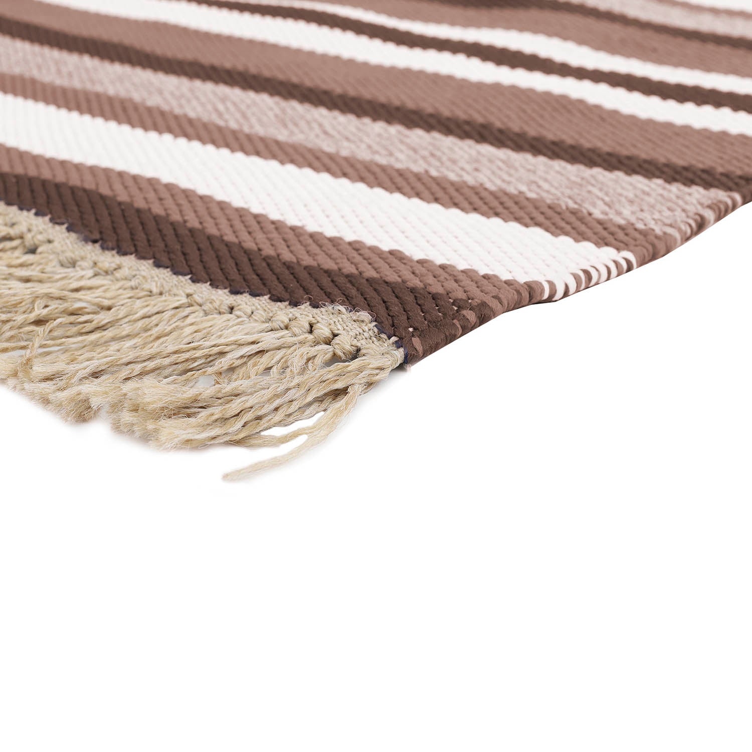 ALFOMBRA NATURAL STRIPE 190X290 CAFE 252892 - 7
