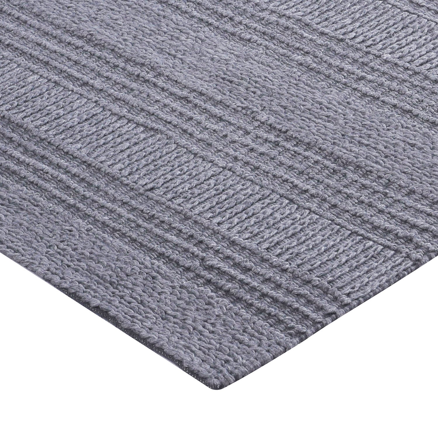 ALFOMBRA HANDWOVEN VERONA 160X230 GRIS - 2