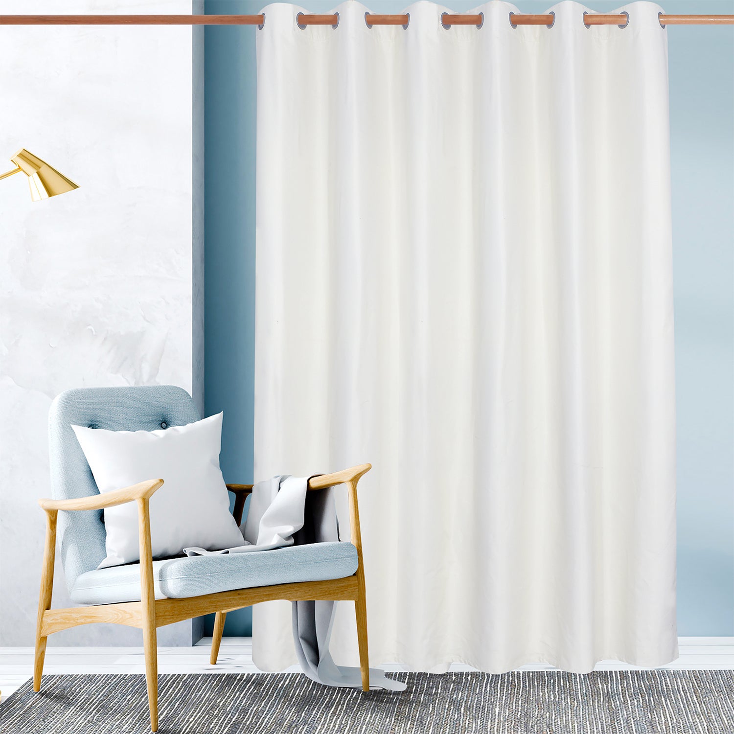 CORTINA BLACKOUT BLANCO 135X230 - 3