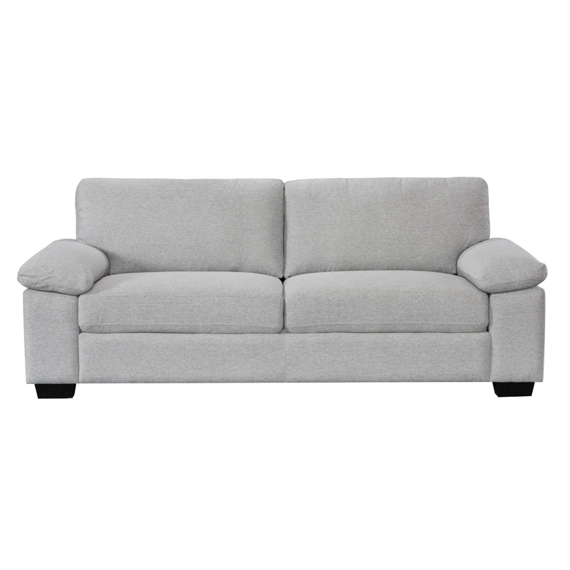 SOFA PARMA 3 CUERPOS GRIS CLARO - 2