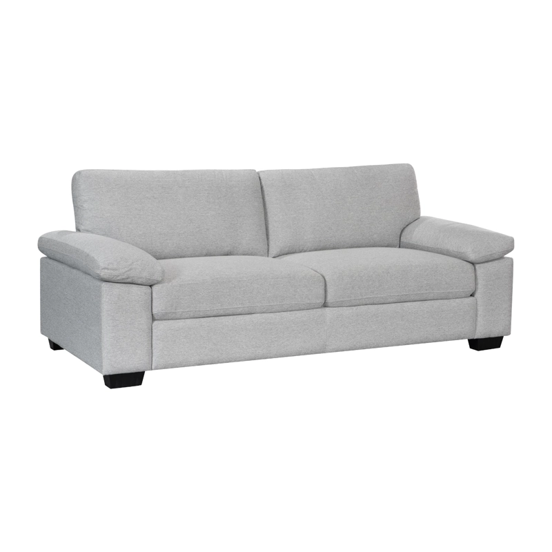 SOFA PARMA 3 CUERPOS GRIS CLARO - 4