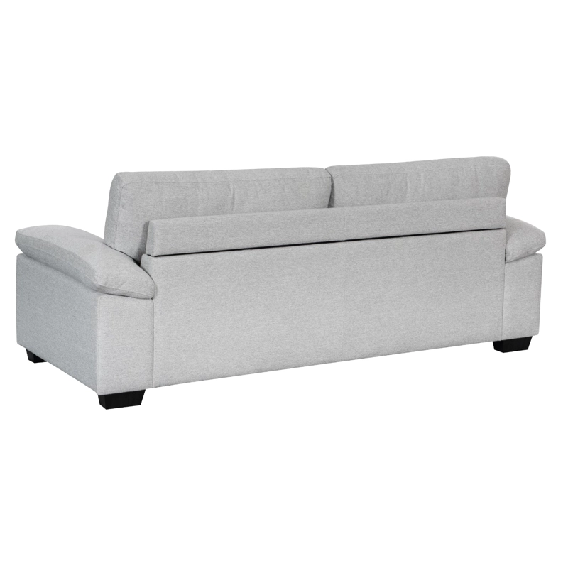 SOFA PARMA 3 CUERPOS GRIS CLARO - 7
