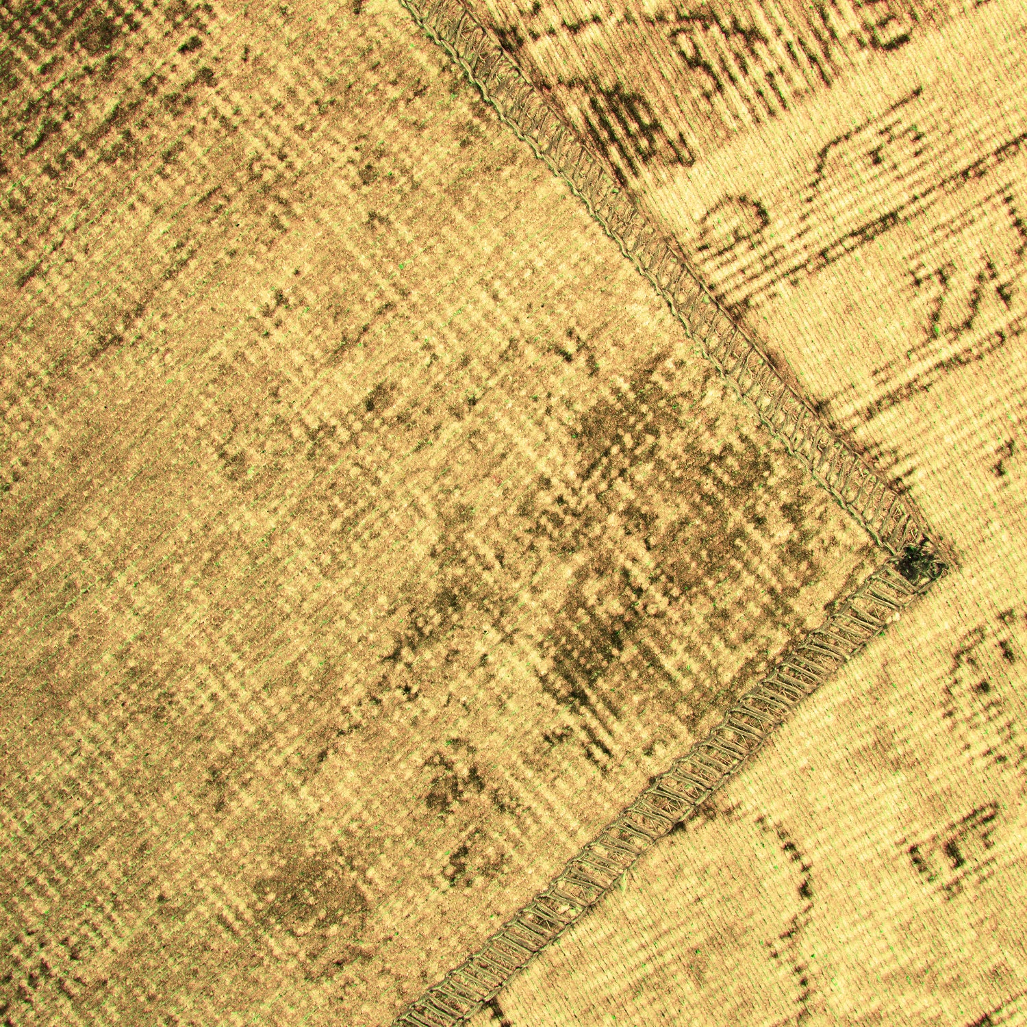 ALFOMBRA VINTAGE REVERSIBLE 230X330 AMARILLO - 6