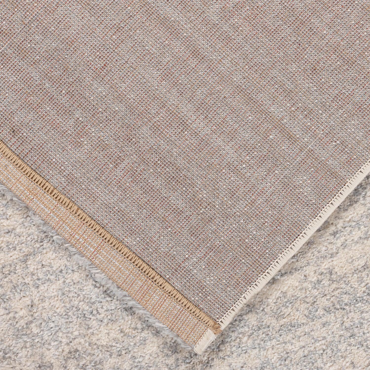 ALFOMBRA ORLEANS 060X240 E0900 D.GREY CREAM - 4