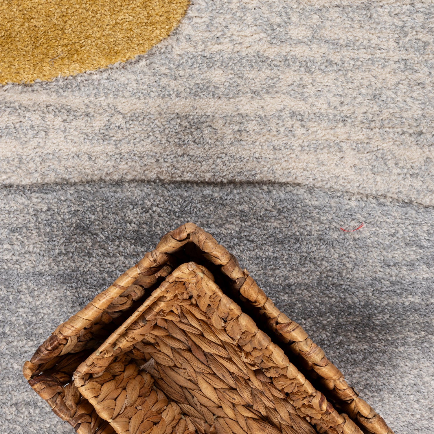 ALFOMBRA ORLEANS 060X240 E0900 D.GREY CREAM - 5