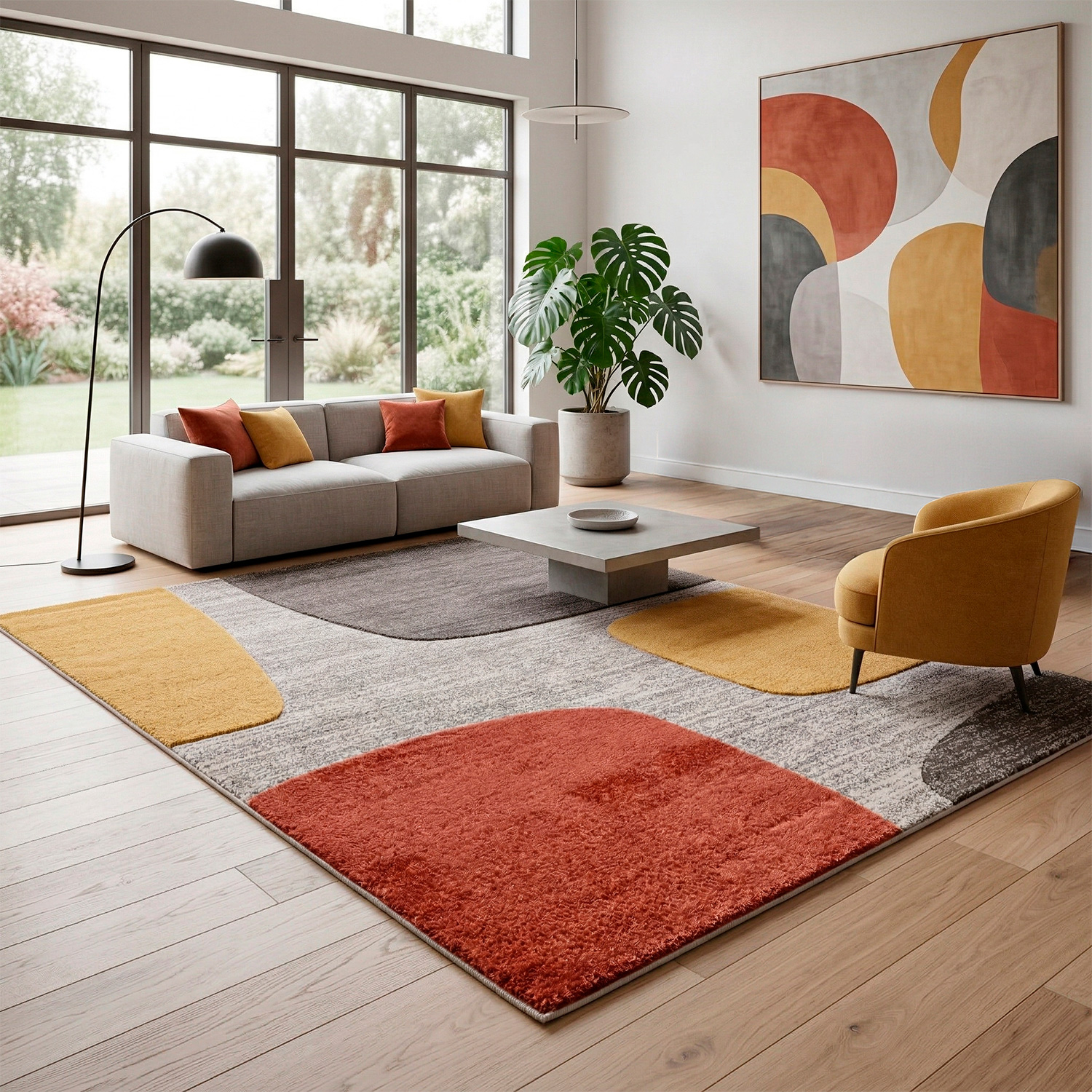 ALFOMBRA ORLEANS 190X290 E0900 BROWN D.BEIGE - 1
