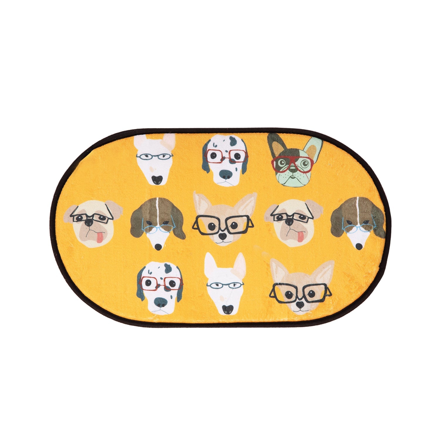 LIMPIAPIE S PETS DESIGN 35X60 NARANJO/TURQUESA - 1