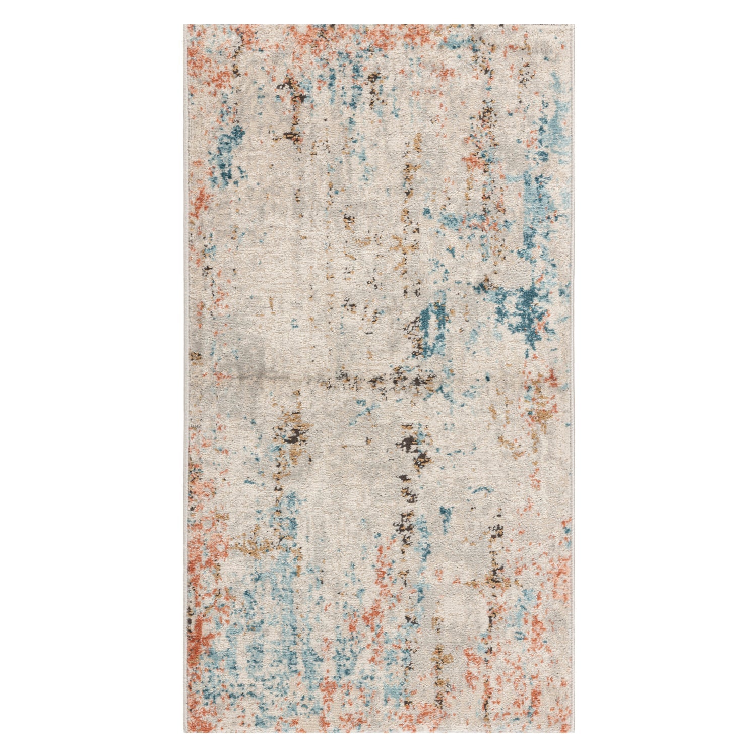 ALFOMBRA MAISON  066X120  CREAM / D.GREY CKN AE11A - 1