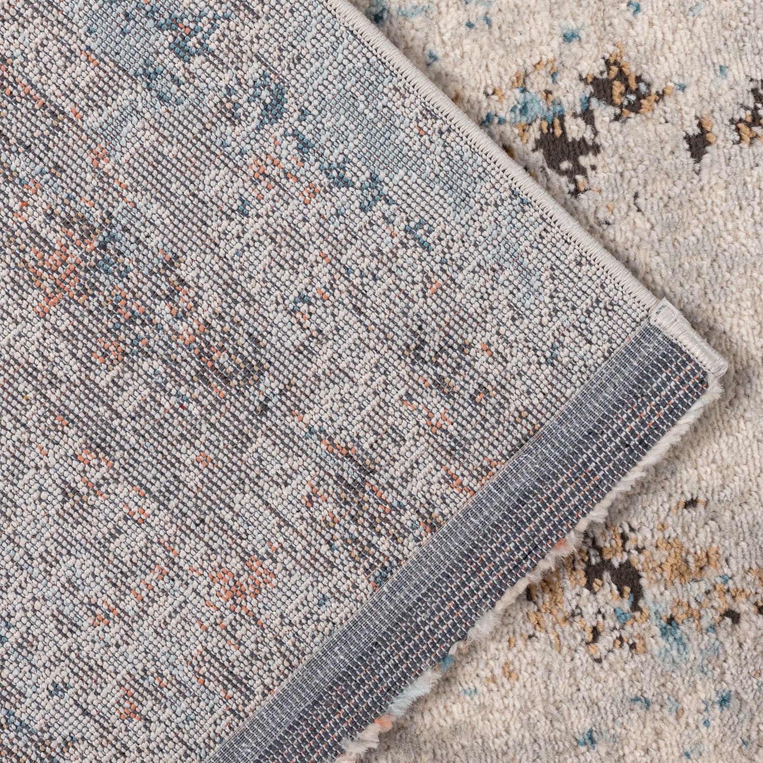 ALFOMBRA MAISON  066X120  CREAM / D.GREY CKN AE11A - 4