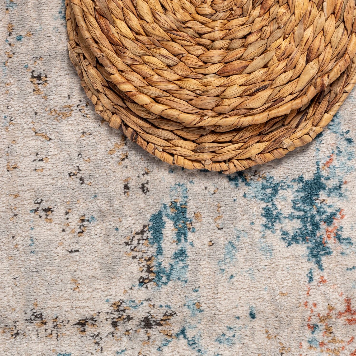 ALFOMBRA MAISON  066X120  CREAM / D.GREY CKN AE11A - 5