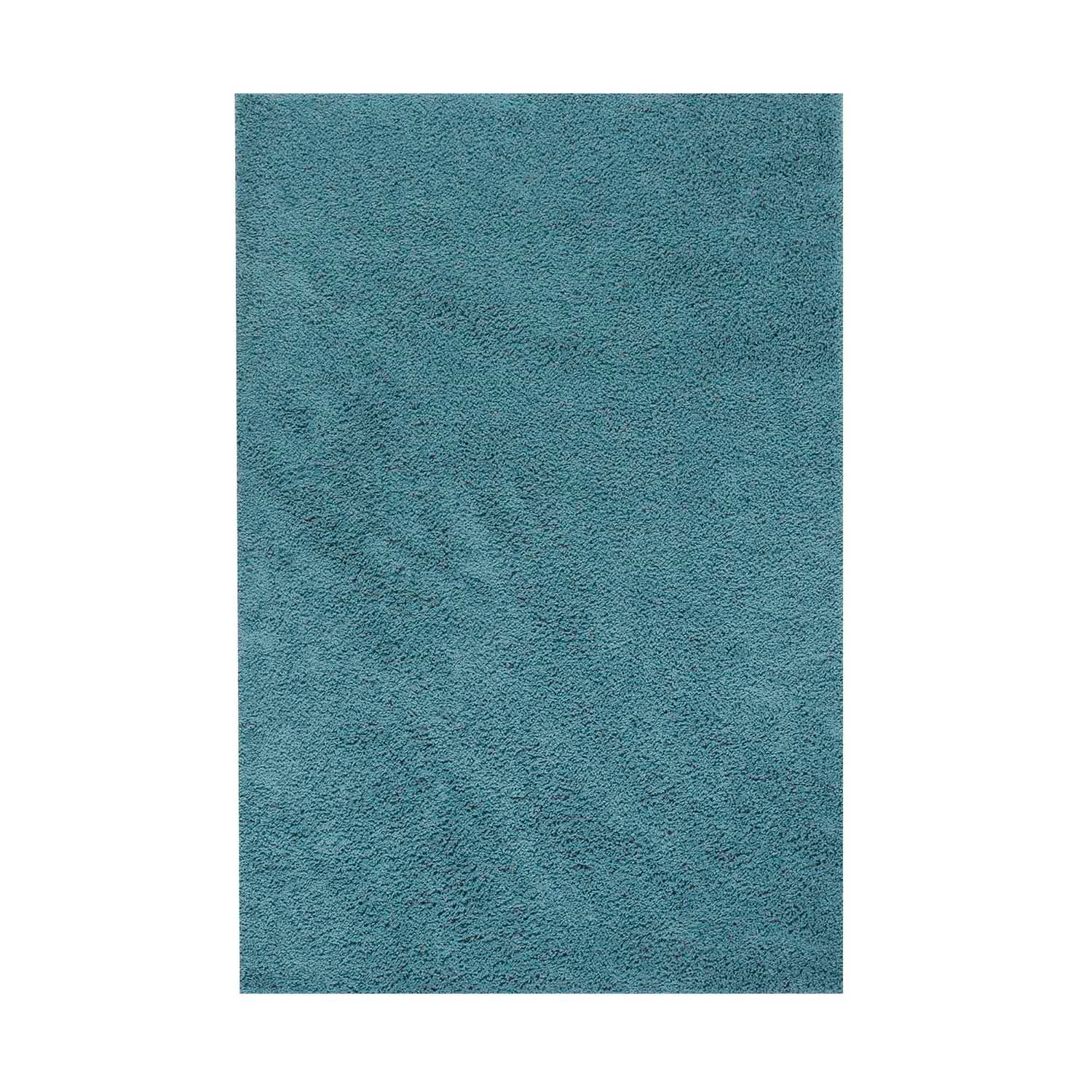 ALFOMBRA SHAGGY COLORS 150X200 TURQUESA - 1