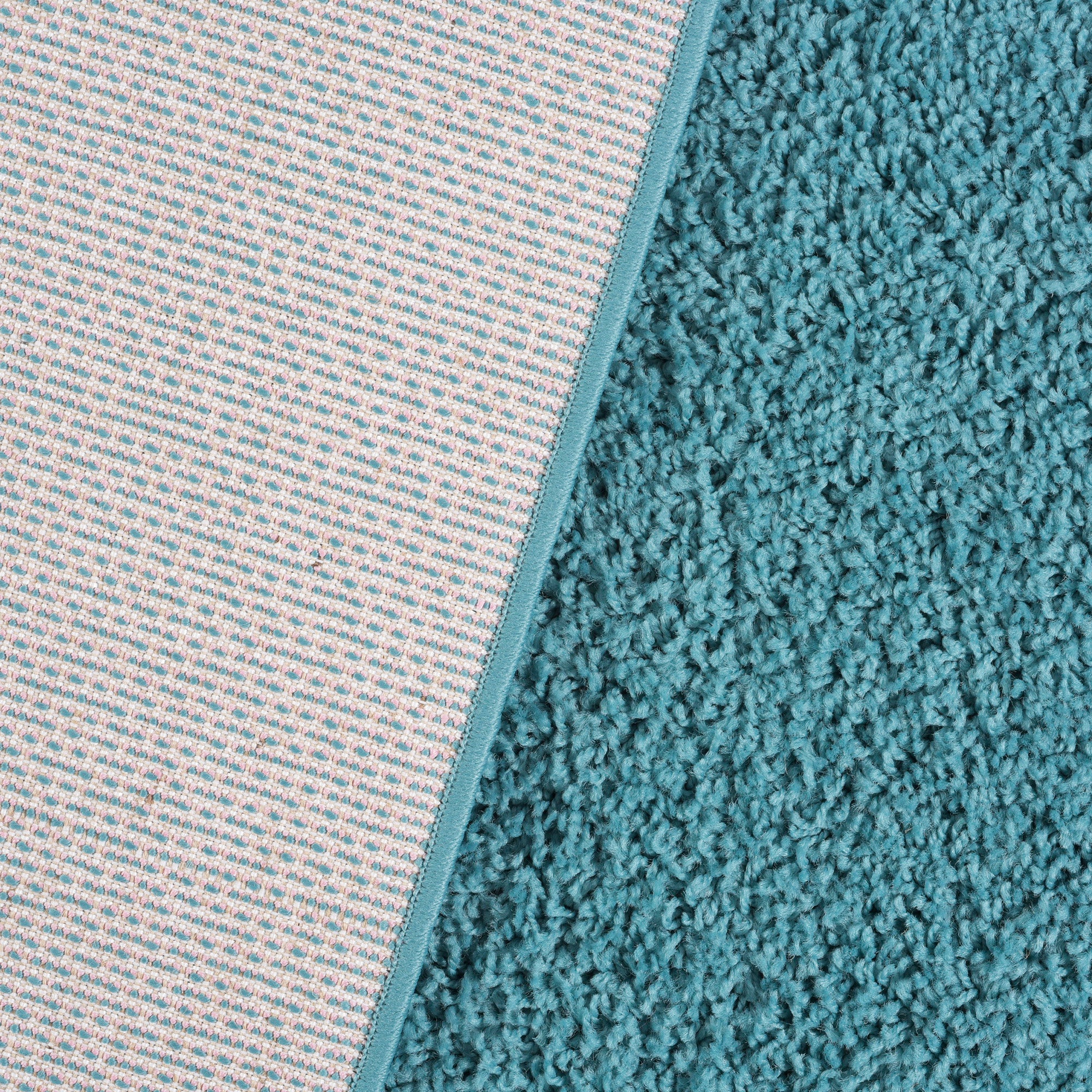 ALFOMBRA SHAGGY COLORS 150X200 TURQUESA - 4