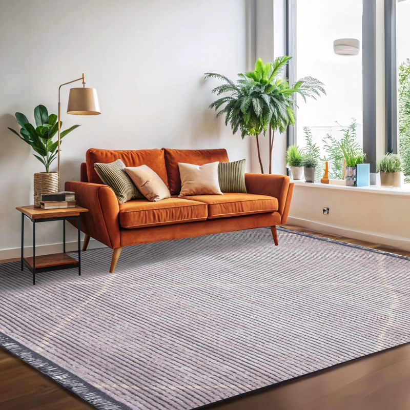 ALFOMBRA MYSTIQUE 200X290 GRIS/ BEIGE F275A0 - 2