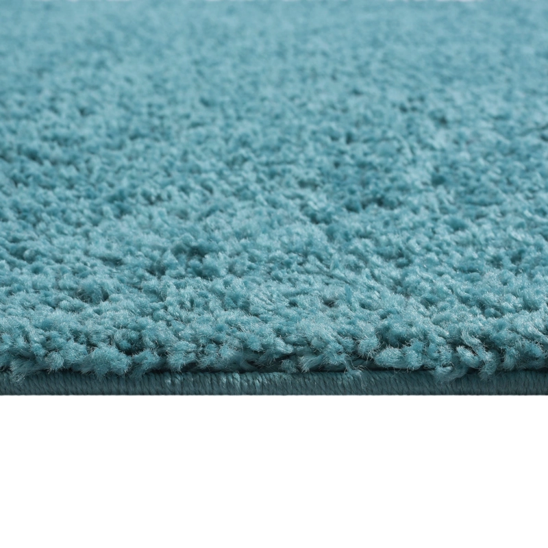 ALFOMBRA SHAGGY COLORS 133X180 TURQUESA - 4
