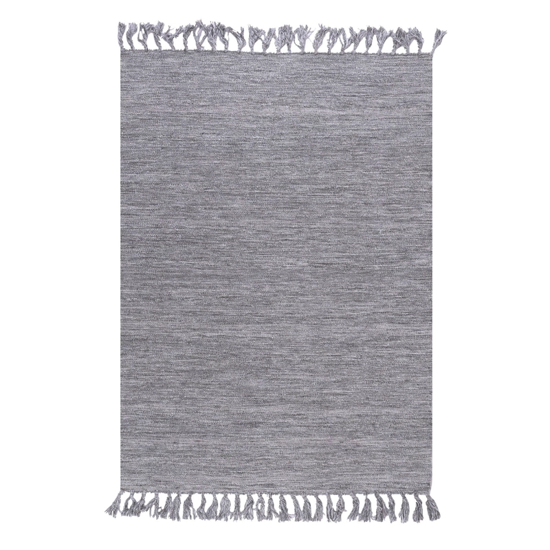 ALFOMBRA HANDWOVEN TRAVERTINE 140X200 GRIS 181203 - 1