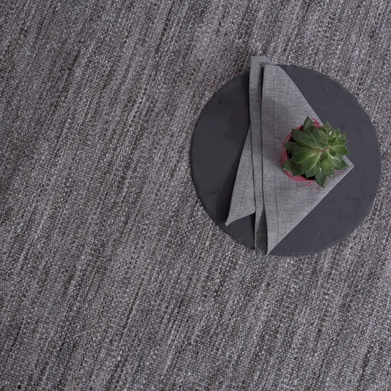 ALFOMBRA HANDWOVEN TRAVERTINE 140X200 GRIS 181203 - 3