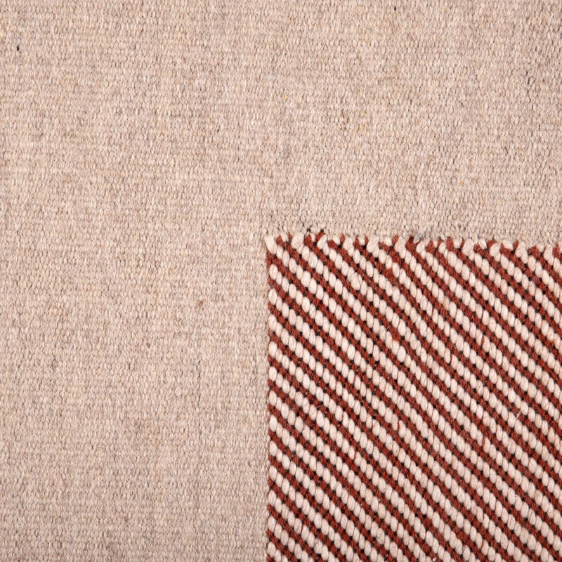 ALFOMBRA HANDWOVEN WOOL STYLE 190X290 TERRACOTA - 2